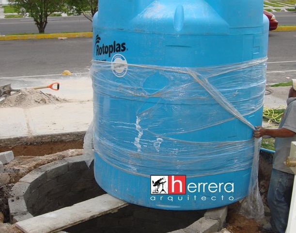 Construcción cisterna