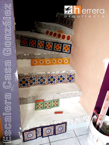 Renovación de imagen para escalera en Casa Habitación.