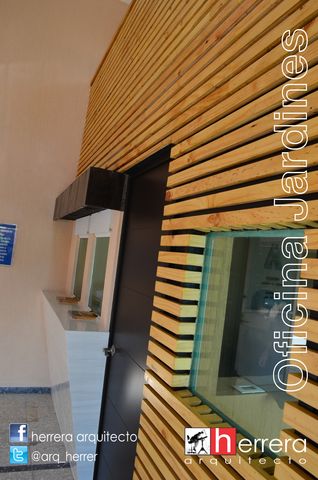 Renovación de acabados en Oficina y cajas.