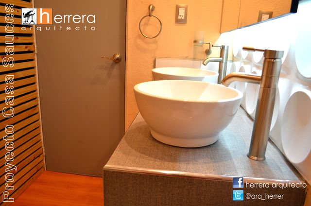 Remodelación baño completo de planta alta. Iluminación con leds