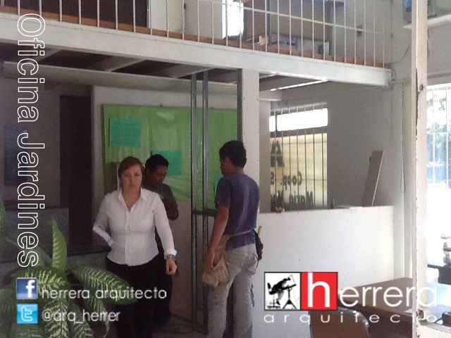 Renovación de acabados en Oficina y cajas.