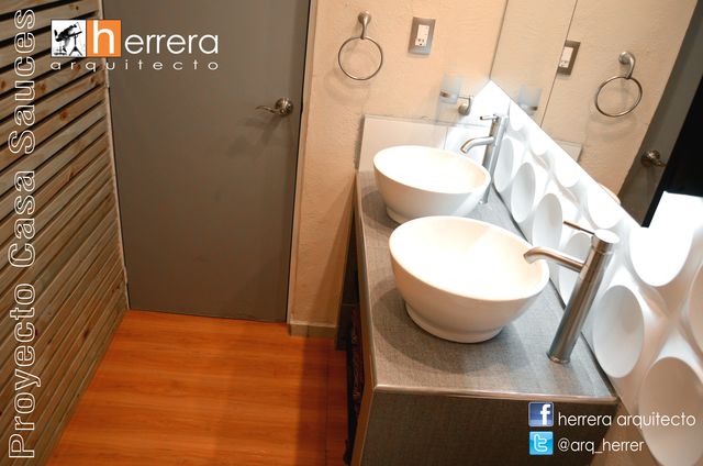 Remodelación baño completo de planta alta. Iluminación con leds