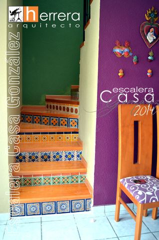 Renovación de imagen para escalera en Casa Habitación.